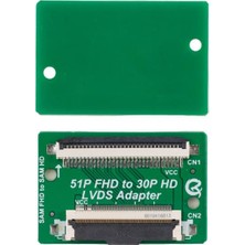 Aesco LCD Panel Flexi Repair 51P Fhd To 30P Hd Lvds Adaptor Sam Fhd To Sam Hd