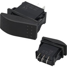 Aesco Powermaster Sembolsüz Işıksız 3 Pinli On-Off 12-24V Marin Switch