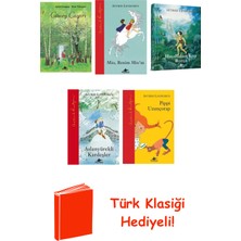 Pegasus Astrid Lindgren 5 Kitap Seti + Türk Klasiği Hediye