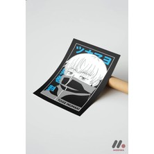 Modiwa Design Jujutsu Kaisen Toge Inumaki Poster Yüksek Kalite Duvar Afişi - Anime Severlere Özel Hediye