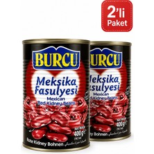 Burcu Kırmızı Meksika Fasulyesi Konservesi 400 gr x 2 Adet