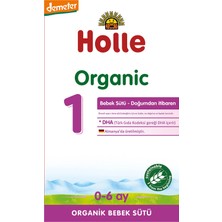 Holle 1 Organik Bebek Sütü 400 gr 0-6 Ay (3 Adet)