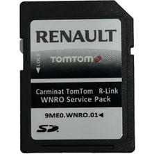 Renault Tomtom R-Link Servis Kartı 9me0.wnro.01