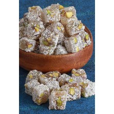 Tadacaksin Elmalı Fıstıklı Kuş Çifte Kavrulmuş Lokumu 1 kg
