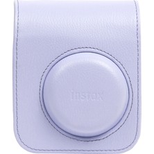 Fujifilm Instax Mini 13 Uyumlu Deri Çanta, Dreamy Purple