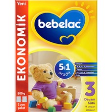 Bebelac 800 gr 3 Numara Devam Sütü (3 Adet)
