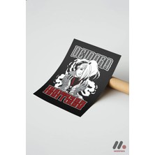 Modiwa Design Naruto Deidara Akatsuki Poster, Çerçevesiz Yüksek Kalite Duvar Afişi - Anime Severlere Özel Hediye
