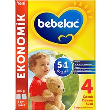 Bebelac 800 gr 4 Numara Devam Sütü (2 Adet)