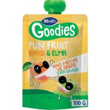 Hero Goodies Kayısı Elma Püresi 100 gr (2 Adet)