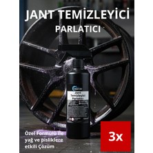 EngCar Care 3 Adet Jant Temizleyici Sprey - Yüksek Kalite Balata Tozu ve Demir Tozu Temizleme Spreyi 500ML