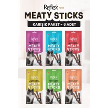 Reflex Plus Meaty Sticks Karışık Kedi Ödül Maması Seti 3x5 gr 6'lı Paket