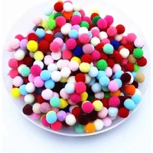 Royaleks Group 12MM Renkli Karışık Yumuşak Ponpon Peluş 200 Adet