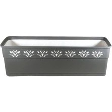 Royaleks Group Desenli Saksı 50 cm Royaleks-Ak 638