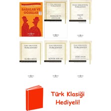 İş Bankası Kültür Yayınları Ivan Sergeyeviç Turgenyev 6 Kitap Seti + Türk Klasiği Hediye