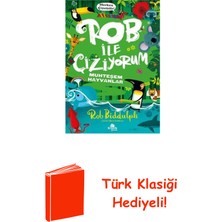Kronik Kitap Rob Ile Çiziyorum 2 - Muhteşem Hayvanlar + Türk Klasiği Hediye