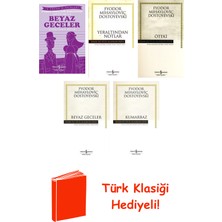 İş Bankası Kültür Yayınları Fyodor Mihayloviç Dostoyevski 5 Kitap Seti + Türk Klasiği Hediye