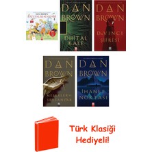Altın Kitaplar Dan Brown 5 Kitap Seti + Türk Klasiği Hediye