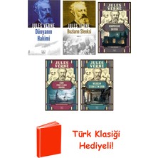 İthaki Yayınları Jules Verne 5 Kitap Seti + Türk Klasiği Hediye