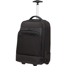 Samsonite Mysight - Dizüstü Bilgisayar Sırt Çantası, 2 Tekerlekli (48 cm - 25,5 L), Siyah (Siyah)