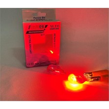 Mky Store DİADEM T20 W21W 7440/7443 KIRMIZI Tek Duy/Çit Duy Stop Aydınlatma