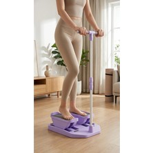 Hepitop Tutma Kollu Mini Stepper Adım Aleti – Boy Ayarlı Tutamaklı Ev Tipi Spor ve Kondisyon Aleti