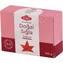 4 Adet Otacı Doğal Sabun 100 gr Tekli Günlük Ağacı