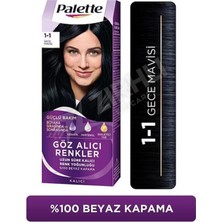 Palette Göz Alıcı Renkler 1.1 Mavi Siyah  50 ml