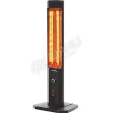 3 Adet Luxell Dik Infrared Isıtıcı 1800 W Uzaktan Kumandalı