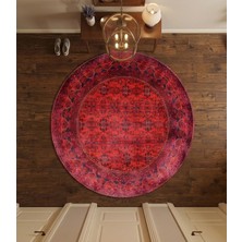 Blg Home Circle Bambu Koleksiyonu Yuvarlak Dijital Baskı Halı 8720