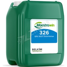 2 Adet Maestrowin 326 Qac Bazlı Dezenfektan 5 kg