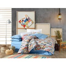 Ototechparca Kingsize Poplin Nevresim Mikado Hardal