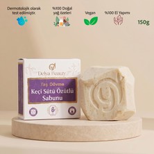 Şifa Doğal Yaşam Sağlıklı Ürünler Delya Taş Dövme Keçi Sütü Sabunu – Nemlendirici El Yapımı Vegan Sabun
