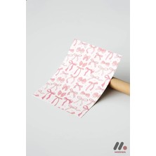 Modiwa Design Pembe Kurdele Deseni Yüksek Kalite Duvar Afişi - Modern Ev Dekorasyonu