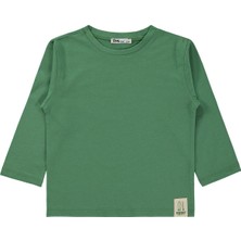 Civil Boys Basic Uzun Kol 2-5 Yaş Sweatshirt  - Yeşil