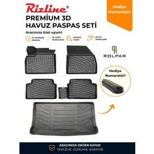 Rizline Ford Focus 4 Hb 2018-2021 3D Paspas+Bagaj Havuzu Seti