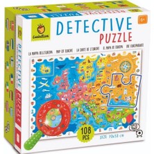 Magna-Tiles Dedektif Puzzle - Avrupa Haritası