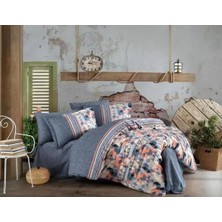 Ototechparca Kingsize Poplin Nevresim Arella Oranj