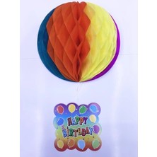 Ototechparca Happy Birthday Kağıt Süsü 55 cm
