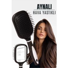 Ototechparca Aynalı Tarak Hava Yastıklı Ergonomik Tarak