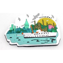 Ototechparca Istanbul Temalı Magnet Model 2