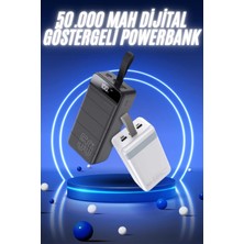 Ototechparca 50.000 Mah Powerbank Turbo Hızlı LED Göstergeli Android Ios Uyumlu Taşınabilir Askılı