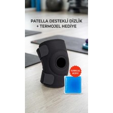 Ototechparca Sporcu Dizliği Çapraz Bağ Destekli Termojel Hediyeli Medikal Korsesi