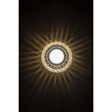Ototechparca 1 Adet Noas YL65 1667 Geras LED Çerçeveli 4000K Kristal Cam Spot GU10 Duy