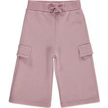 Civil Baby Çiçek Nakışlı Basic Kargo 6-18 Ay Eşofman Altı - Lila