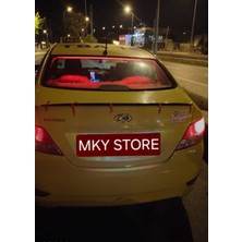 Mky Store HYUNDAİ ACCENT BLU SPOİLER 115 CM Pianoblack