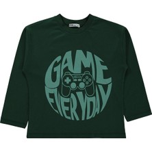 Civil Boys Game Everyday Baskılı 6-9 Yaş Sweatshirt Km