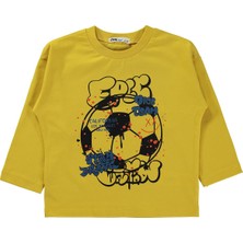 Civil Boys Nıce Team Baskılı 2-5 Yaş Sweatshirt Km - Hardal
