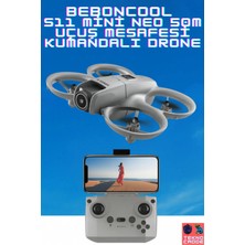 Ototechparca Kompakt Kumandalı Drone, 50 Metre Uçuş Mesafesi ve 480P Kamera Özelliği ile Gri Renk Seçeneği