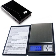 Ototechparca Diamond Dijital Göstergeli Notebook Hassas Kuyumcu Terazisi (500 Gr-0.01))