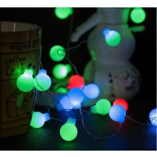 Ototechparca 5m 28 LED Rgb Işık Şeffaf Kablo Fişli Eklemeli